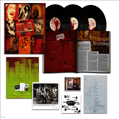 O.B.C.R. — Rent (렌트) (30th Anniversary Edition)(Original Broadway Cast Recording) 앨범 커버