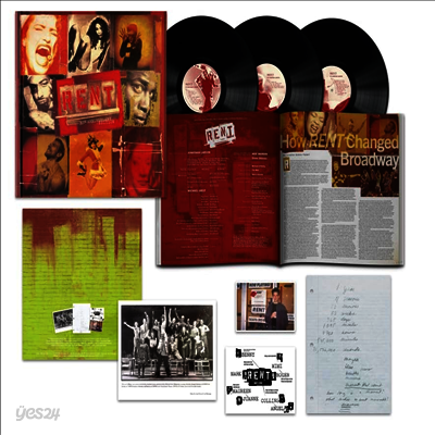O.B.C.R. - Rent (렌트) (30th Anniversary Edition)(Original Broadway Cast Recording)(3LP)