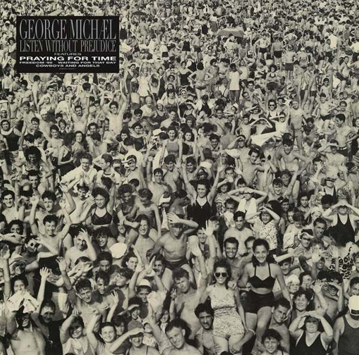 George Michael (조지 마이클) - 2집 Listen Without Prejudice Vol. 1 [블랙 앤 핑크 스플래터 컬러 LP]