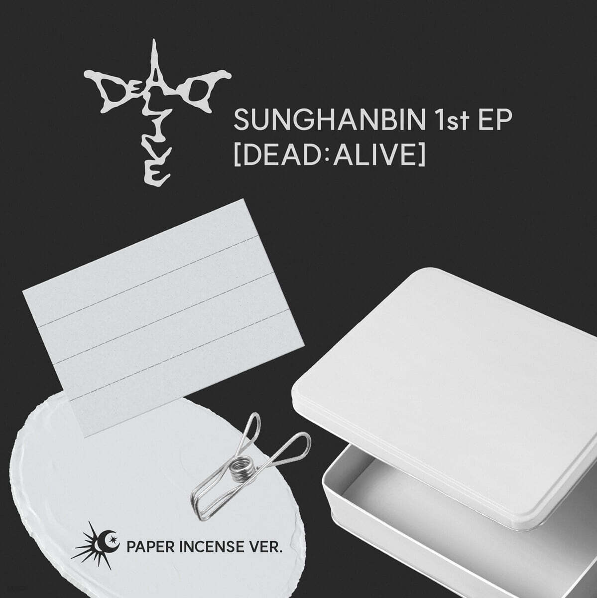 성한빈 - 미니앨범 1집 : DEAD:ALIVE [Paper Incense Ver.]