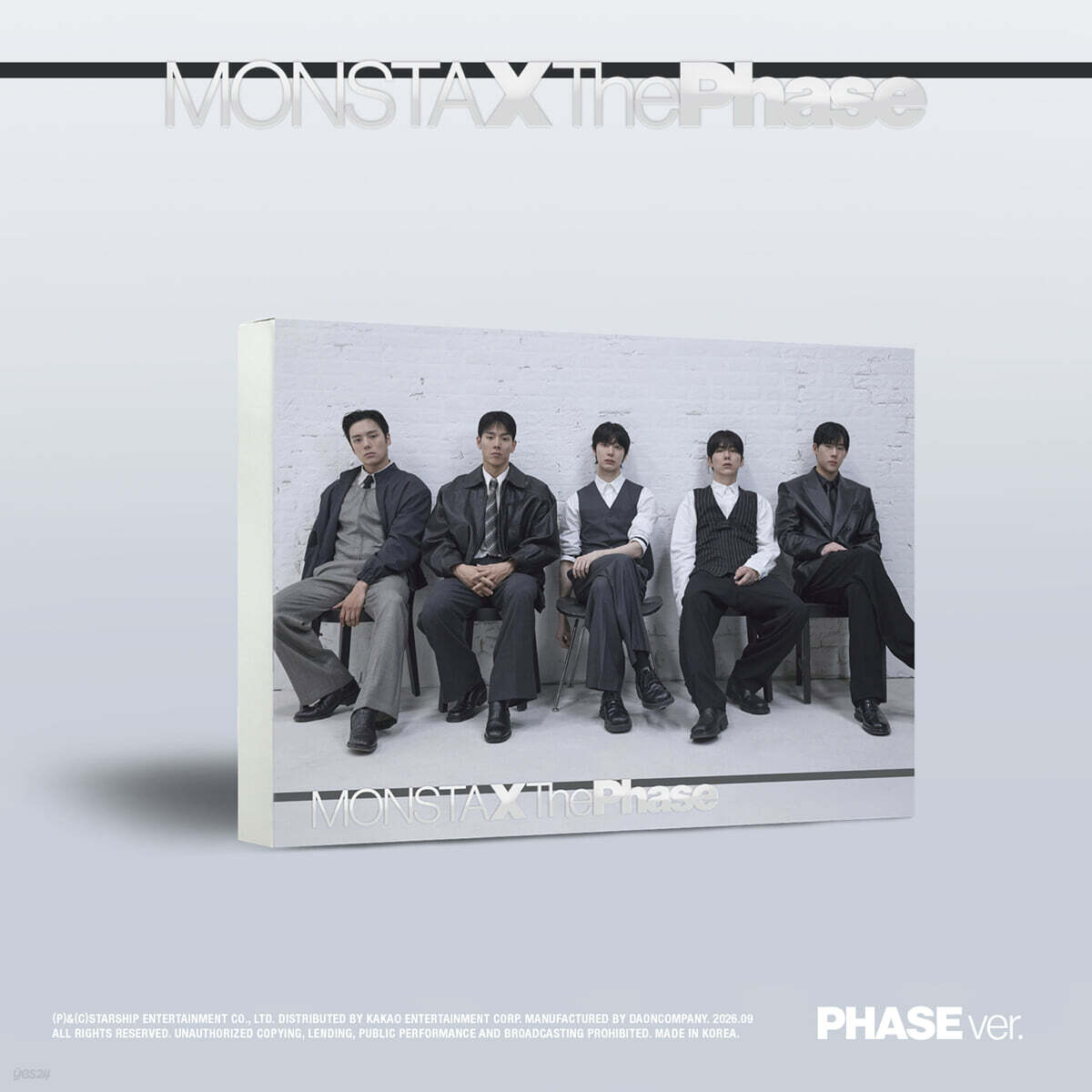 몬스타엑스 (MONSTA X) - EP : The Phase [PHASE ver.]