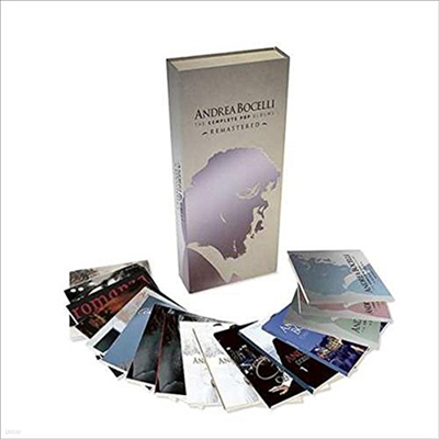 Andrea Bocelli - ȵ巹 ÿ - ũν ٹ  (Andrea Bocelli - The Complete Pop Albums) (Remastered)(16CD Boxset)