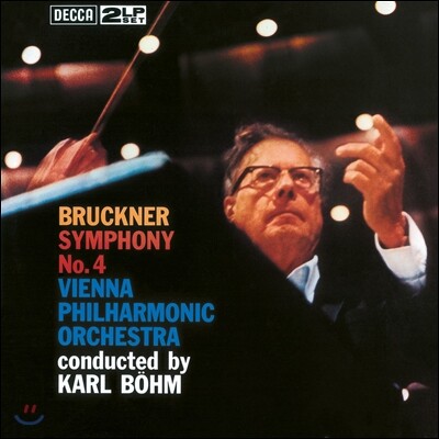 Karl Bohm, Wiener Philharmoniker — Karl Bohm 브루크너: 교향곡 4번 `낭만적` (Bruckner: Symphony No.4 Romantic) 앨범 커버