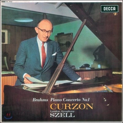 George Szell, Clifford Curzon, London Symphony Orchestra — Clifford Curzon / George Szell 브람스: 피아노 협주곡 1번 (Brahms: Piano Concerto Op.15) 앨범 커버