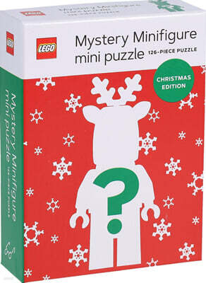 Lego Mystery Minifigure Mini Puzzle (Christmas Edition Red)