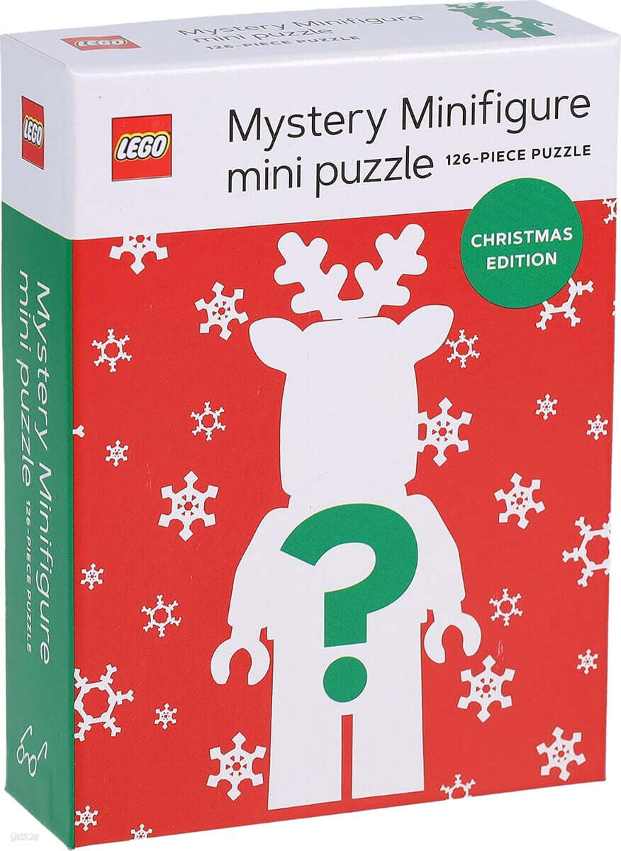 Lego Mystery Minifigure Mini Puzzle (Christmas Edition Red)
