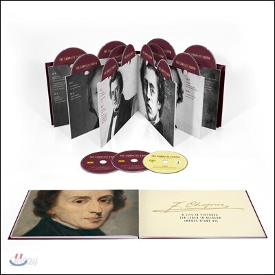 [수입] 쇼팽 작품 전집 [20CD+DVD 디럭스 버전 한정반]
