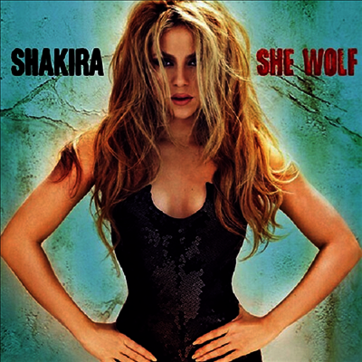 Shakira — She Wolf 앨범 커버