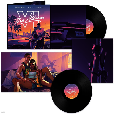 O.S.T. - Grand Theft Auto VI: The Album (그랜드 테프트 오토 VI) (Original Game Soundtrack)(2LP)