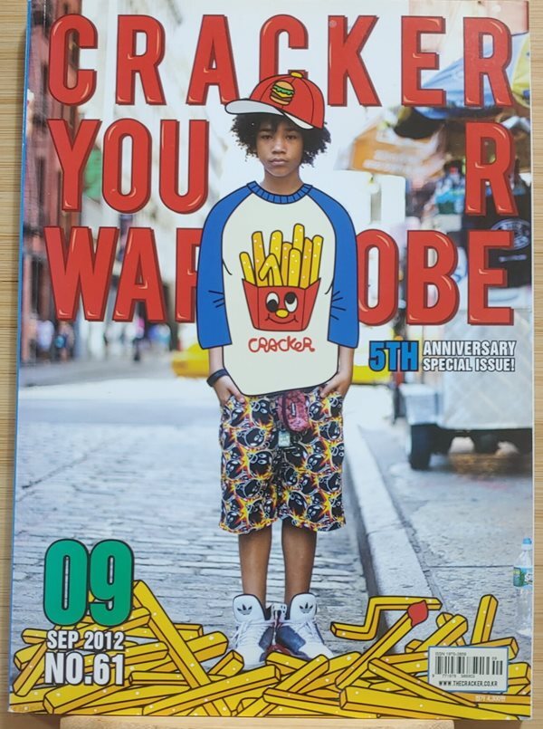 잡지 크래커 2012년 9월 No.61 CRACKER YOUR WARDROBE