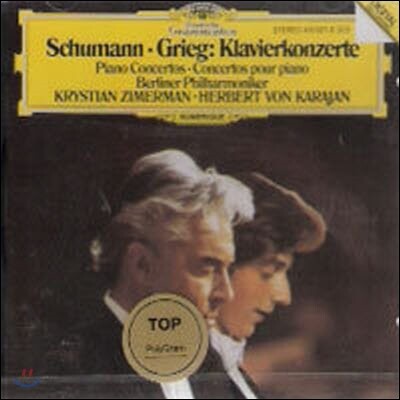 Krystian Zimerman, Herbert Von Karajan / Schumann, Grieg : Piano Concertos (DG 0139)