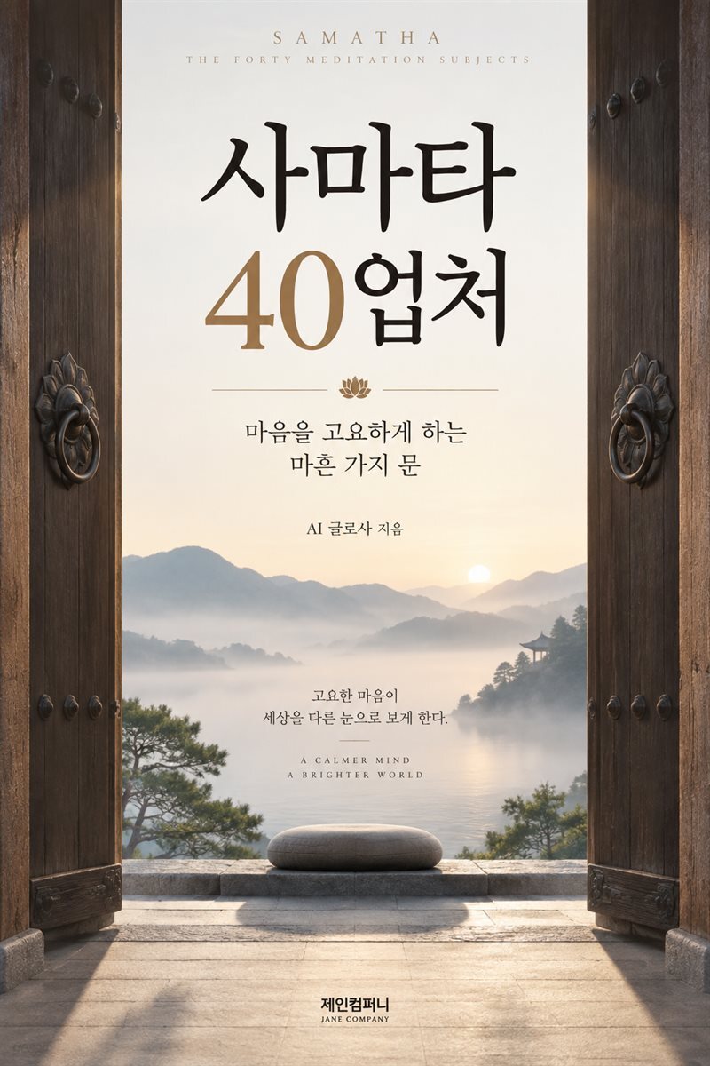 사마타 40업처 ? 마음을 고요하게 하는 마흔 가지 문