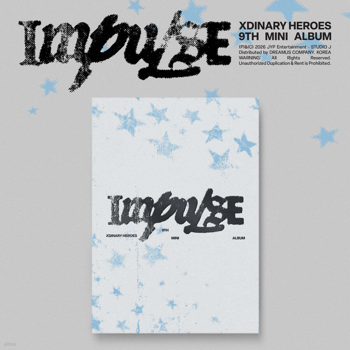 Xdinary Heroes (엑스디너리 히어로즈) - 미니앨범 9집 : IMPULSE [POSTCARD BOOK Ver.]