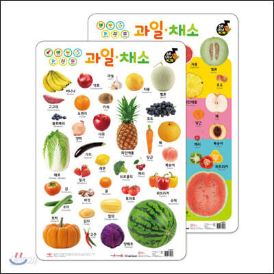 New 소리 나는 벽그림 : 과일채소