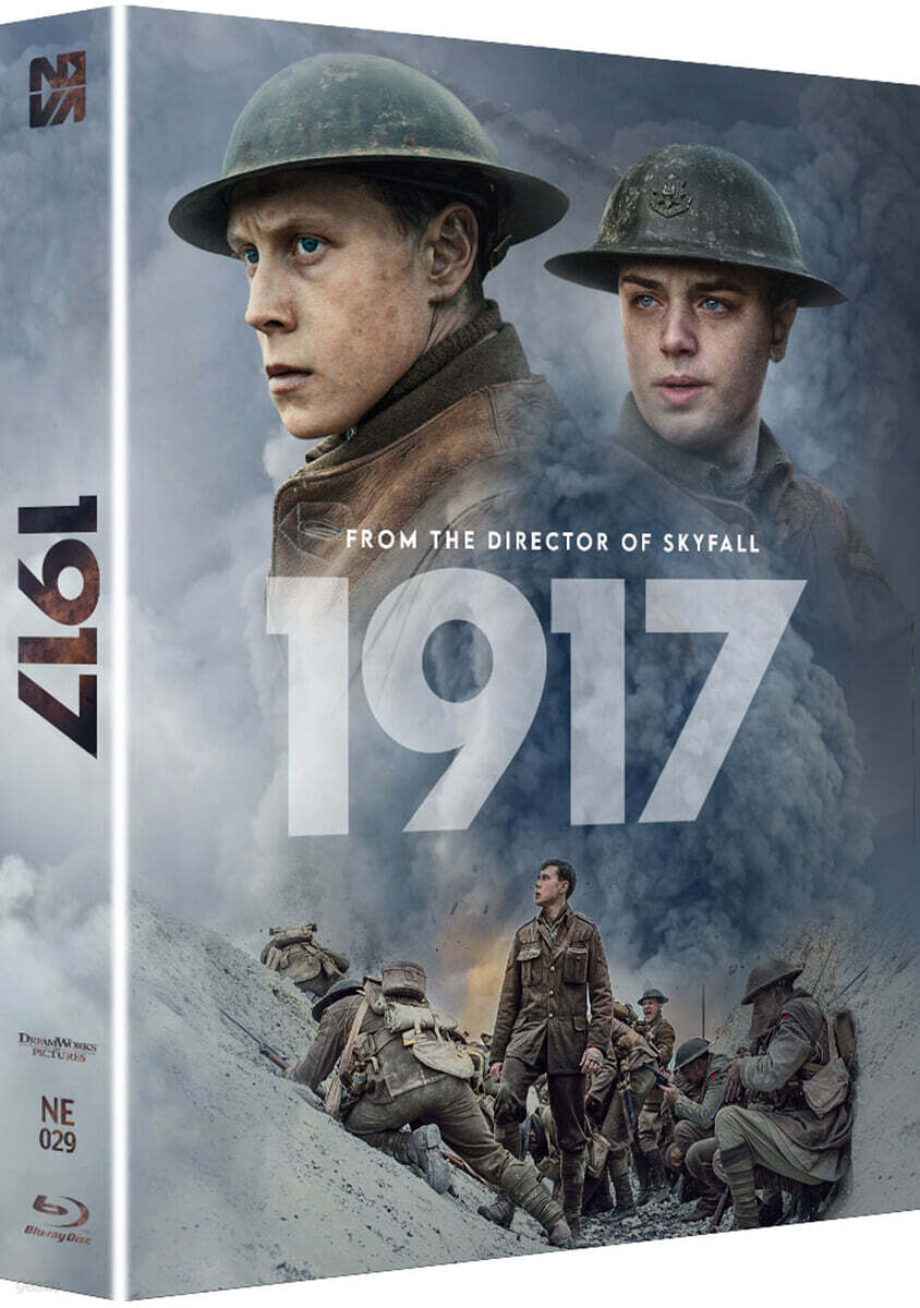 1917 (1Disc 한정판 독점 스틸북 풀슬립) : 블루레이