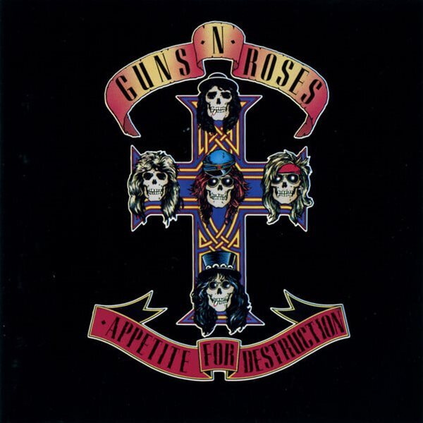 Guns N' Roses - Appetite For Destruction (CD) [1987년 GEFFEN RECORDS 미국발매반]