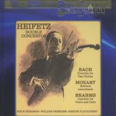  - , Ʈ, :  ְ (Jascha Heifetz - Bach, Mozart & Brahms - Double Concertos) (Ultra-HDCD) - Jascha Heifetz