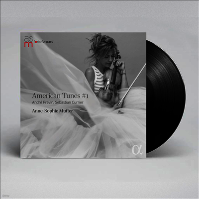 Anne-Sophie Mutter — 미국의 선율 1집 (American Tunes #1) - Anne-Sophie Mutter 앨범 커버