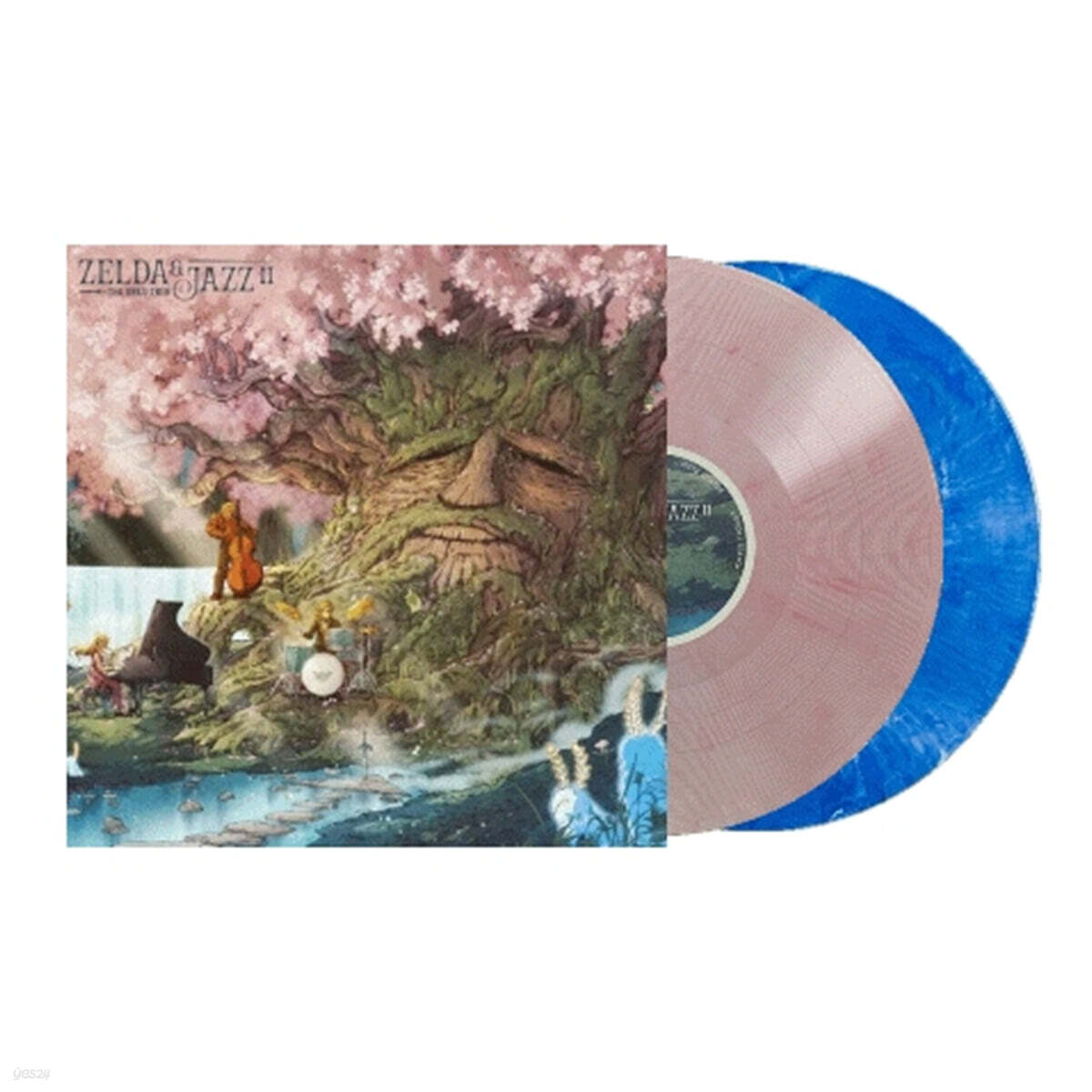 The Deku Trio (데쿠 트리오) - Zelda &amp; Jazz II [핑크 &amp; 블루 마블 컬러 2LP]