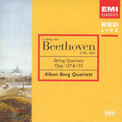 (미개봉) Beethoven : s-tring Quartet Op.127 & 135 : Alban Berg Quartett