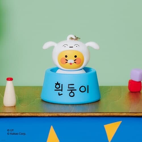 짱구는 못말려X카카오프렌즈 흰둥이 클리커 키링_춘식이