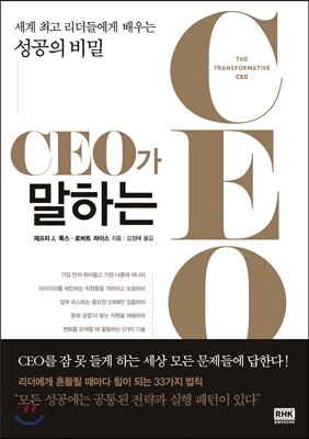 CEO가 말하는 CEO - 세계 최고의 리더들에게 배우는 성공의 비밀