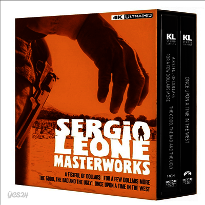 Sergio Leone Masterworks (세르지오 레오네 명작)(한글무자막)(4K Ultra HD)