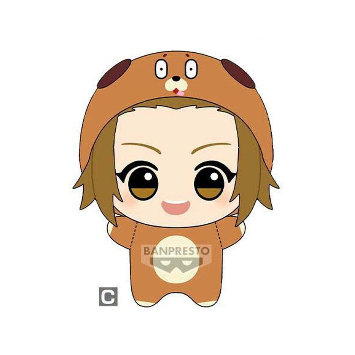 [예약판매] 케이온! 반프레스토 치비구루미 봉제인형 키구루미 시간 C 타이나카 리츠