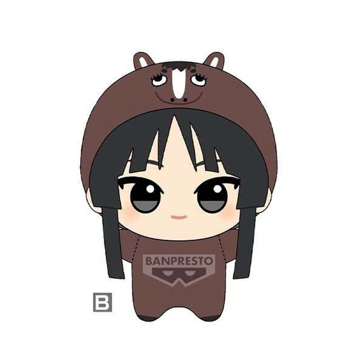 [예약판매] 케이온! 반프레스토 치비구루미 봉제인형 키구루미 시간 B 아키야마 미오