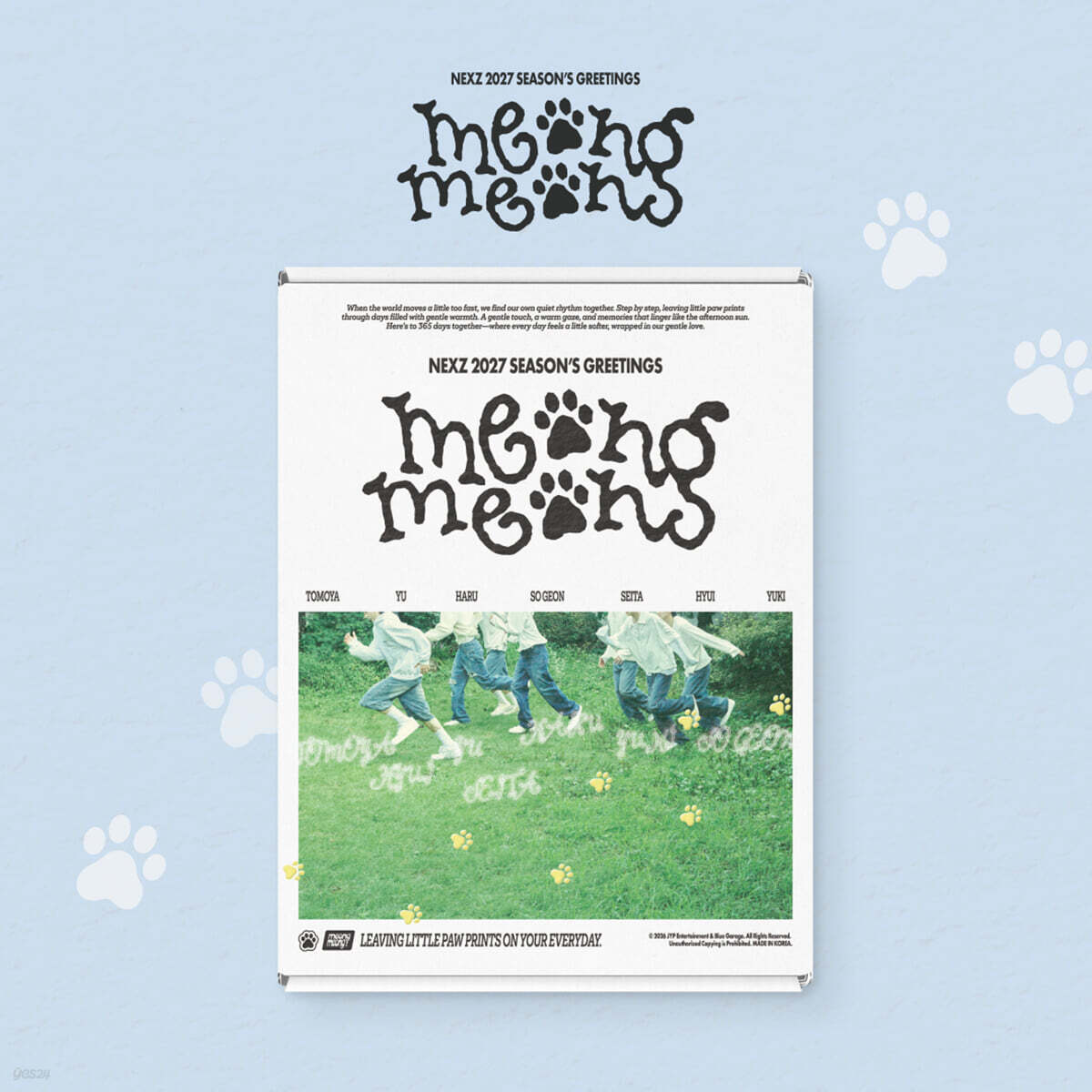 넥스지 (NEXZ) 2027 Season's Greetings [meong meong]