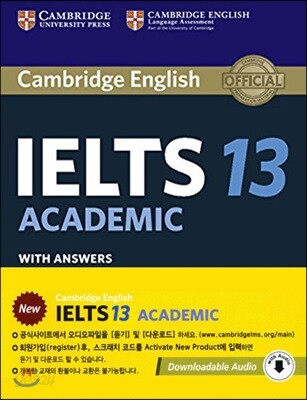 Cambridge IELTS 13 : Academic Student's Book with Answers