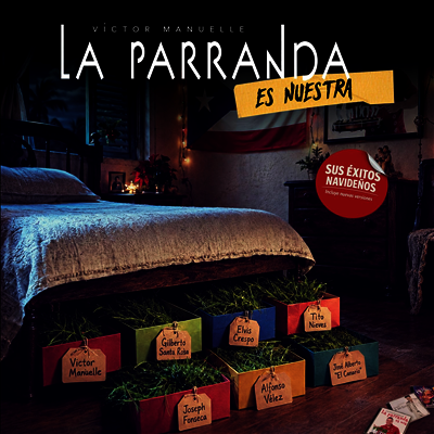 Victor Manuelle — Parranda Es Nuestra 앨범 커버