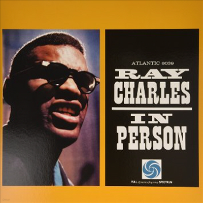 Ray Charles — In Person 앨범 커버