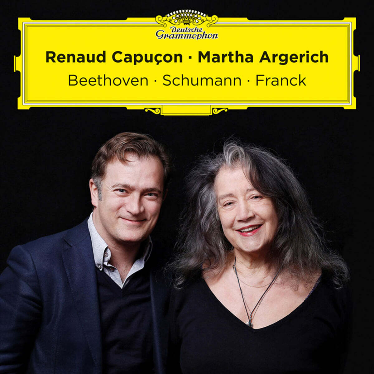 Renaud Capucon / Martha Argerich 베토벤 / 슈만 / 프랑크: 바이올린 소나타 (Beethoven / Schumann / Franck) 미개봉 UHQCD