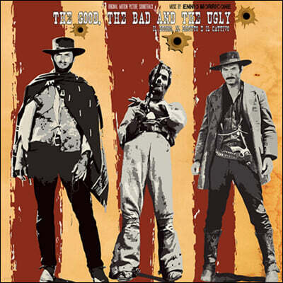 Ennio Morricone — 석양의 무법자 영화음악 (The Good, the Bad and the Ugly : Il Buono,Il Brutto Il Cattivo OST by Ennio Morricone) 앨범 커버