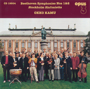 Okko Kamu / Beethoven : Symphonies Nos 1 & 2 (수입/19504)