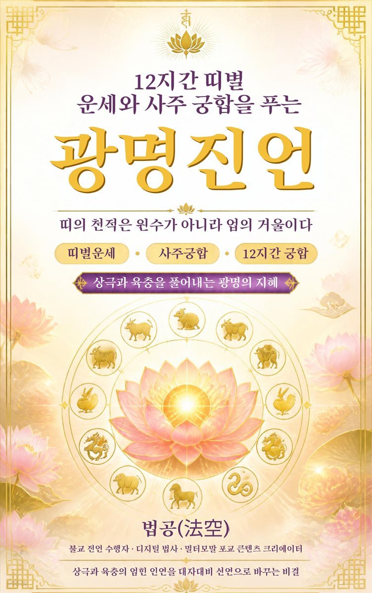 12지간 띠별 운세와 사주 궁합을 푸는 광명진언