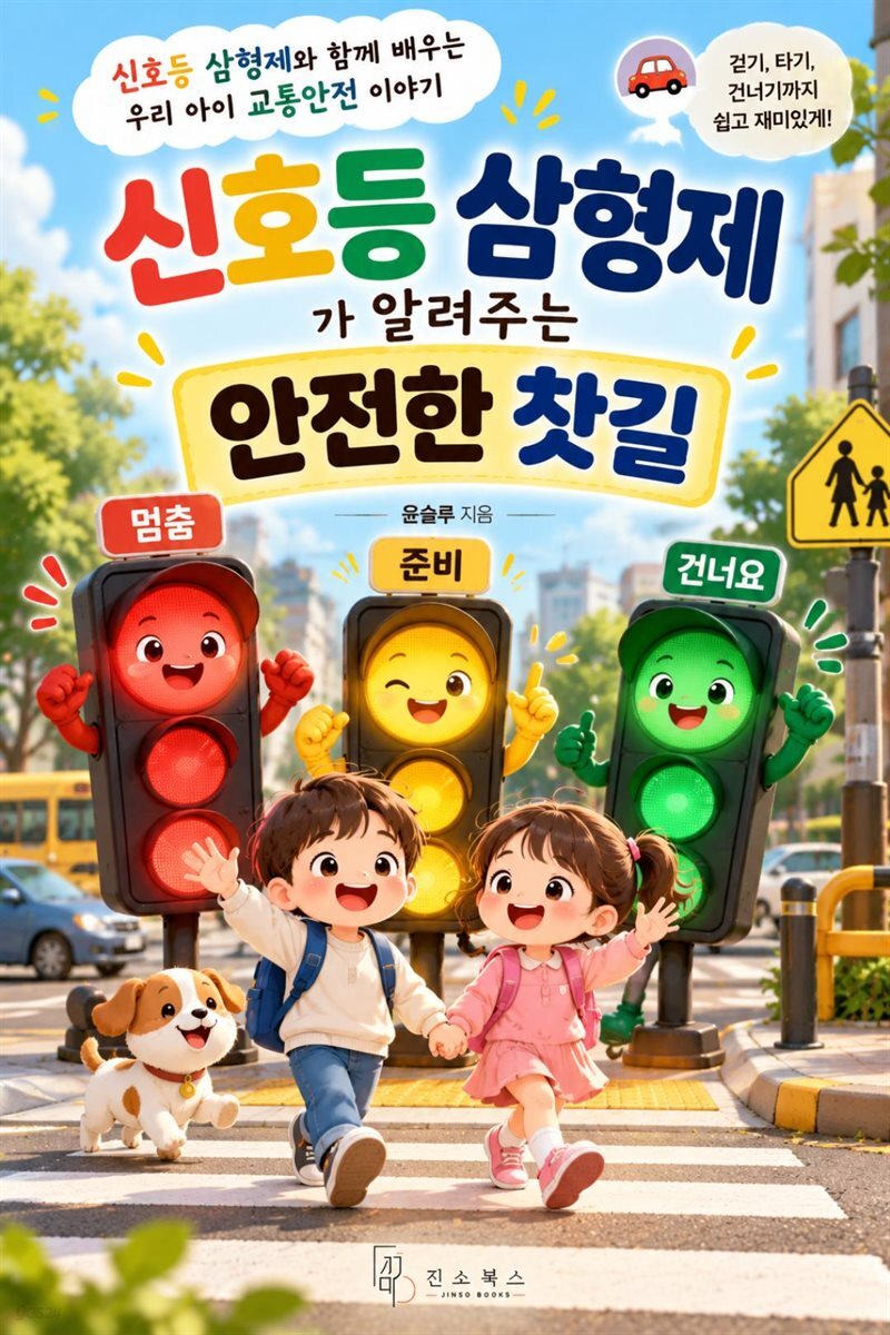 신호등 삼형제가 알려주는 안전한 찻길