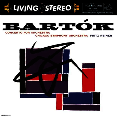 Fritz Reiner — 바르톡: 관현악을 위한 협주곡 (Bartok: Concerto for Orchestra) - Fritz Reiner 앨범 커버