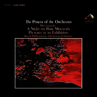 Rene Leibowitz — 무소르그스키: 전람회의 그림 & 민둥산의 하룻밤 (The Power of the Orchestra - Mussorgsky: Pictures at an Exhibition & Night on Bald Mountain) - Rene Leibowitz 앨범 커버