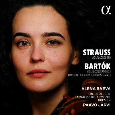 R.슈트라우스 & 바르톡: 바이올린 협주곡집 (R.Strauss & Bartok: Violin Concertos) (CD) - Alena Baeva
