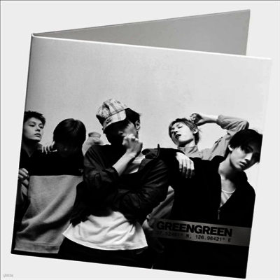 코르티스,CORTIS — 2nd EP 'Greengreen_playextended' (45RPM) 앨범 커버