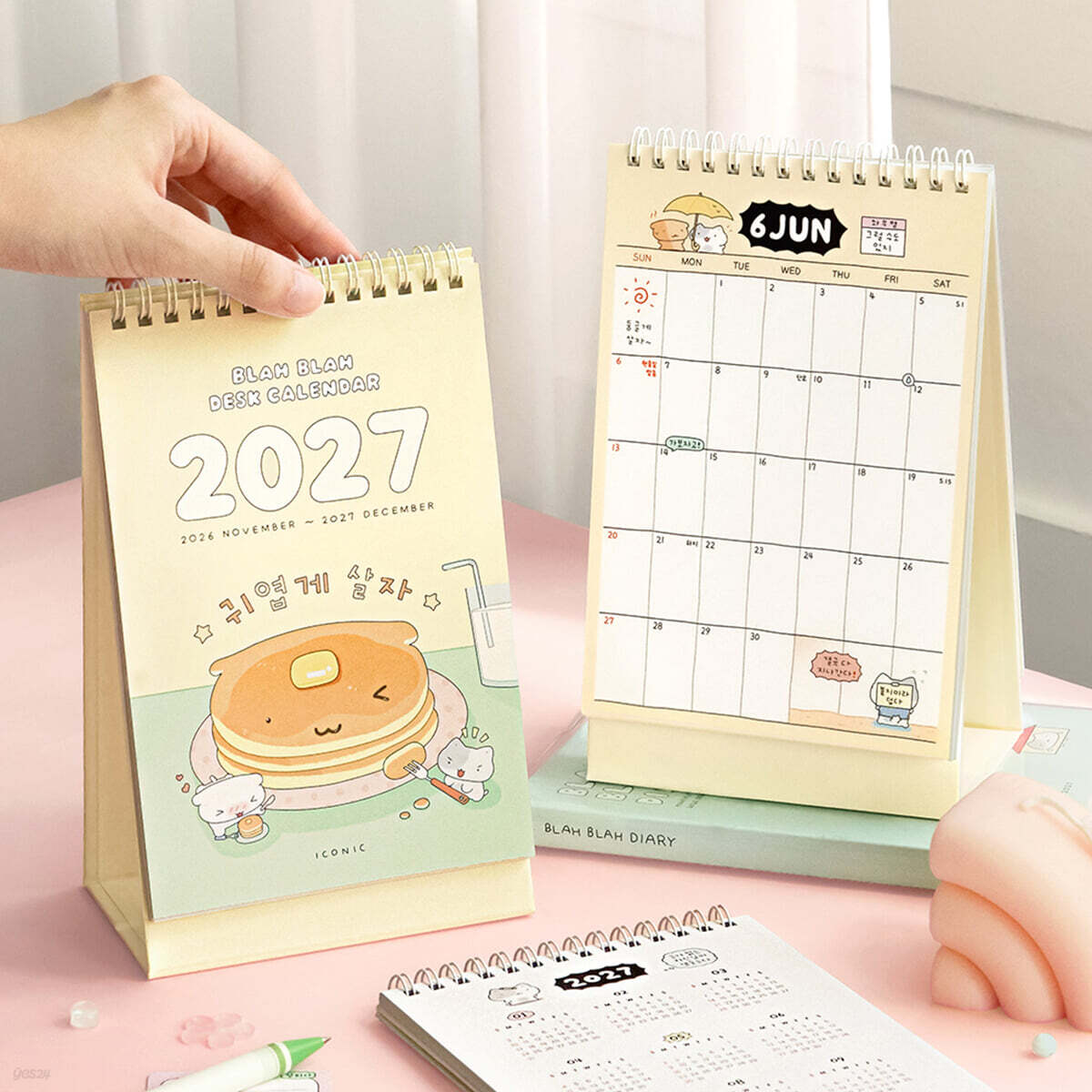 아이코닉 2027 이겨낸다 탁상달력 데스크 캘린더