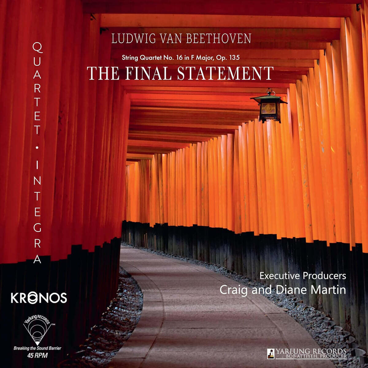 Quartet Integra 베토벤: 현악 사중주 16번 (Beethoven: String Quartet Op.135 — The Final Statemen) [LP]
