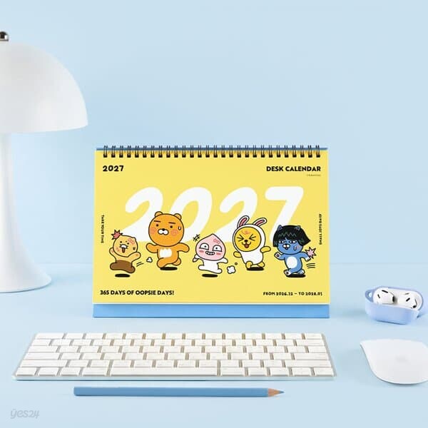 카카오프렌즈 2027 베이직 탁상 캘린더