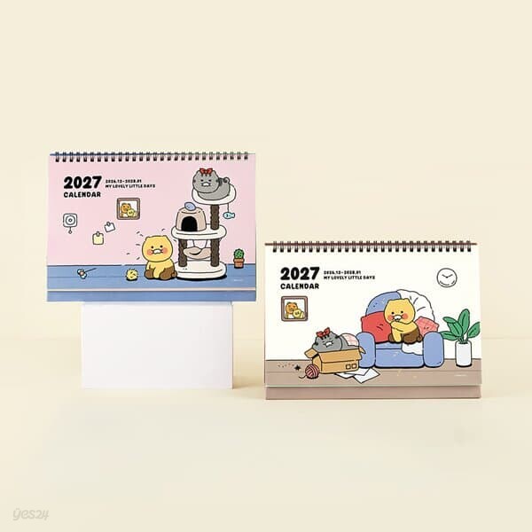 춘식이 2027 베이직 탁상 캘린더