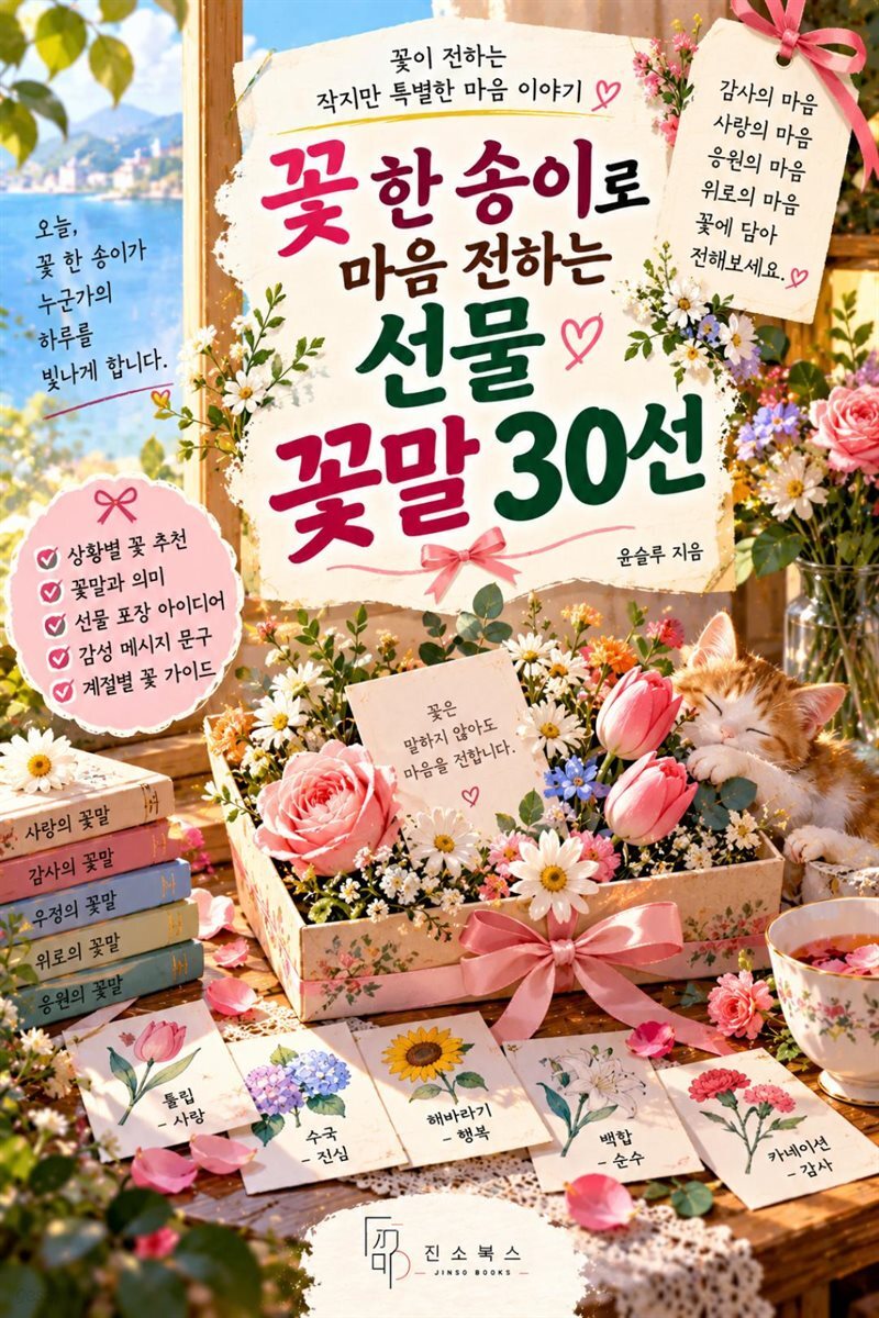 꽃 한 송이로 마음 전하는 선물 꽃말 30선