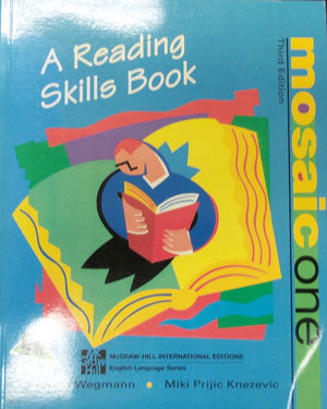 A Reading Skills Book 3ed Mosaic One