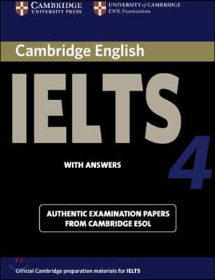 Cambridge IELTS 4 : Student's Book with Answers