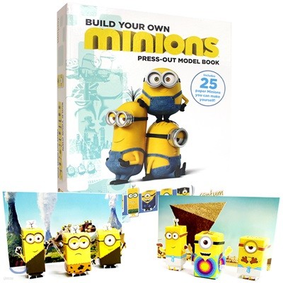 Build Your Own Minions Press-Out Model Book 미니언즈 페이퍼 토이 만들기 책
